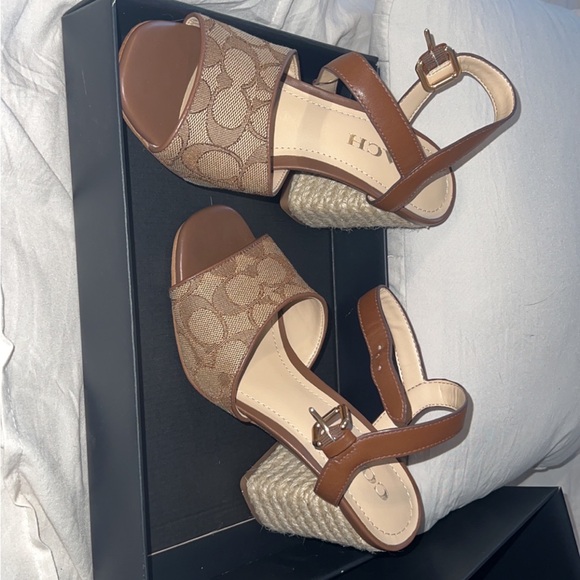 Maddy Sig Coach Sandals - Picture 2 of 3